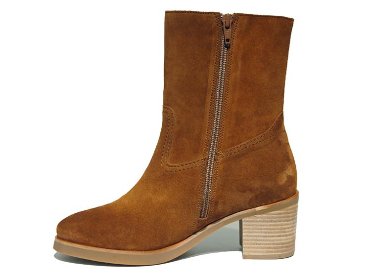 AQA Shoes A8477 greasy brandy