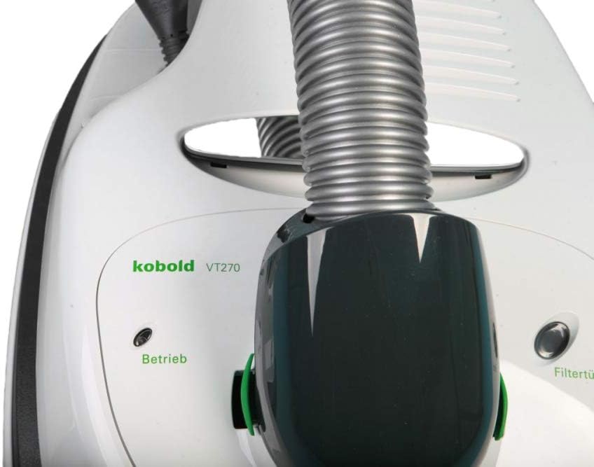 Vorwerk Kobold VT 270 + EB 370 - Tiger VT270 generalüberholt vom Fachhändler mit 3 Jahren Garantie - Top Zustand - Der Staubsauger ist für Allergiker geeignet