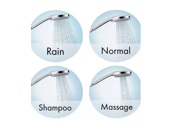 Ensemble douche HANGROHE Croma Vario + Mitigeur mécanique Logis