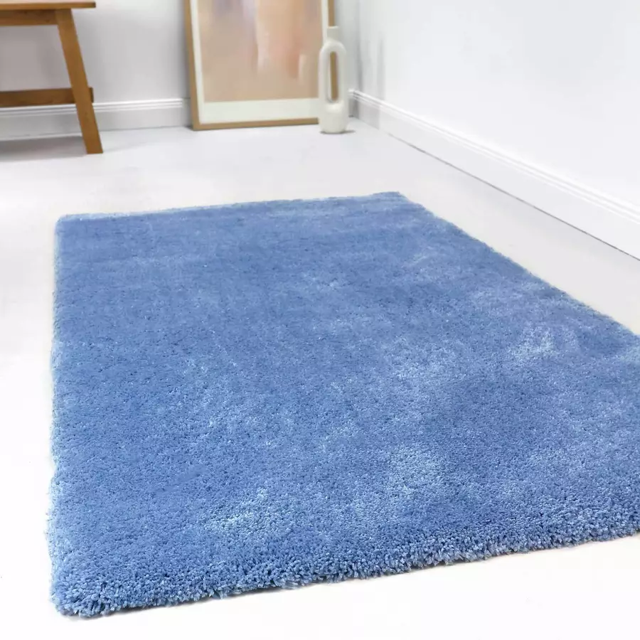 Esprit Hochflorteppich #relaxx blau