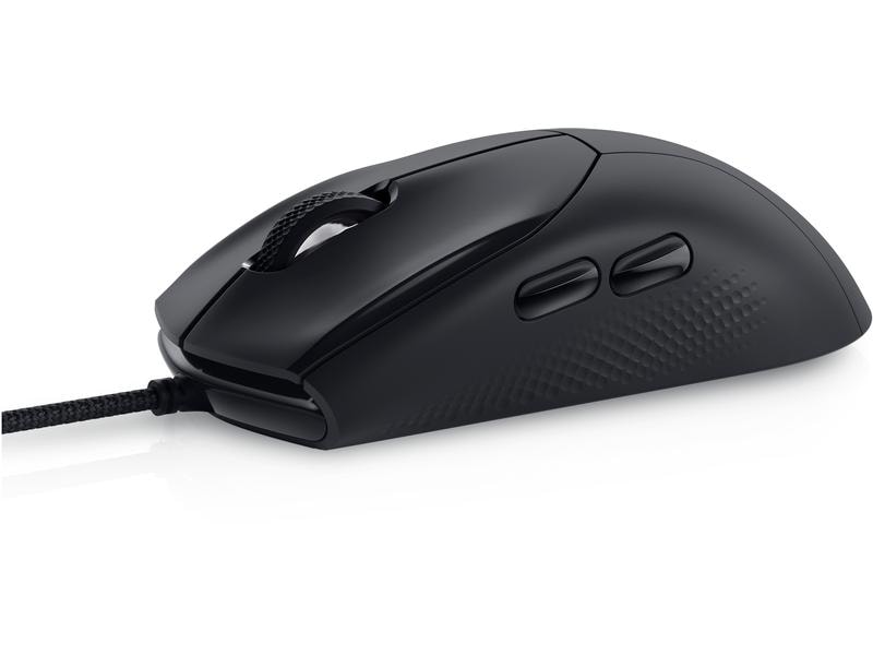Dell Gaming-Maus Alienware AW320M Deam Schwarz Robuste, schlanke, kabelgebundene Gaming-Maus mit 19'000 nativen dpi