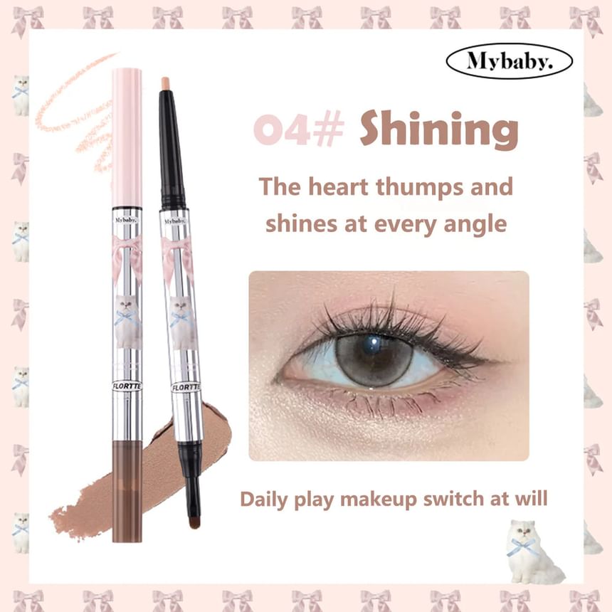 FLORTTE - 2 in 1 Aegyo Sal Pen - 4 kleuren