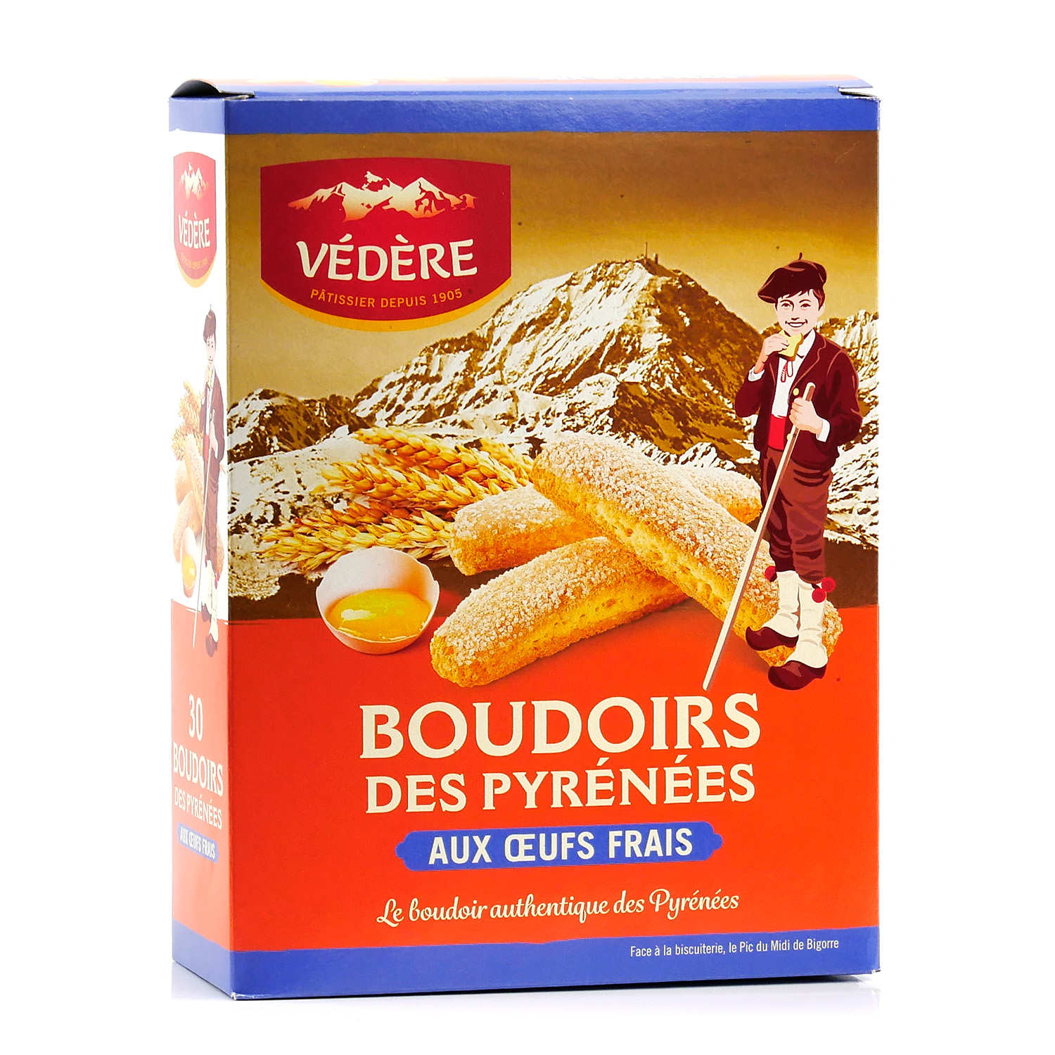 Boudoirs des Pyrénées - Biscuiterie Védère