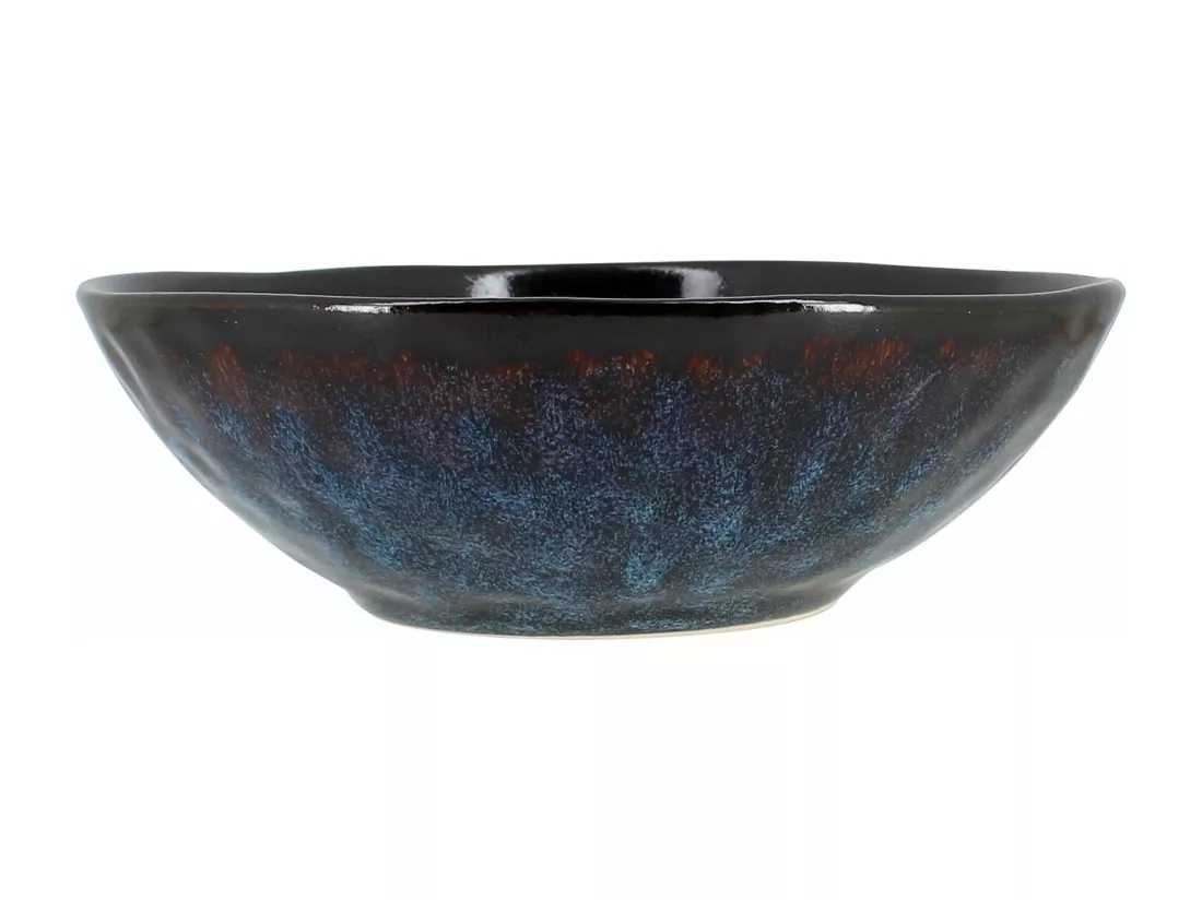 Ogo Living - Lot 6 Coupelles Costa 19.5x4.5cm En Gres Bleu