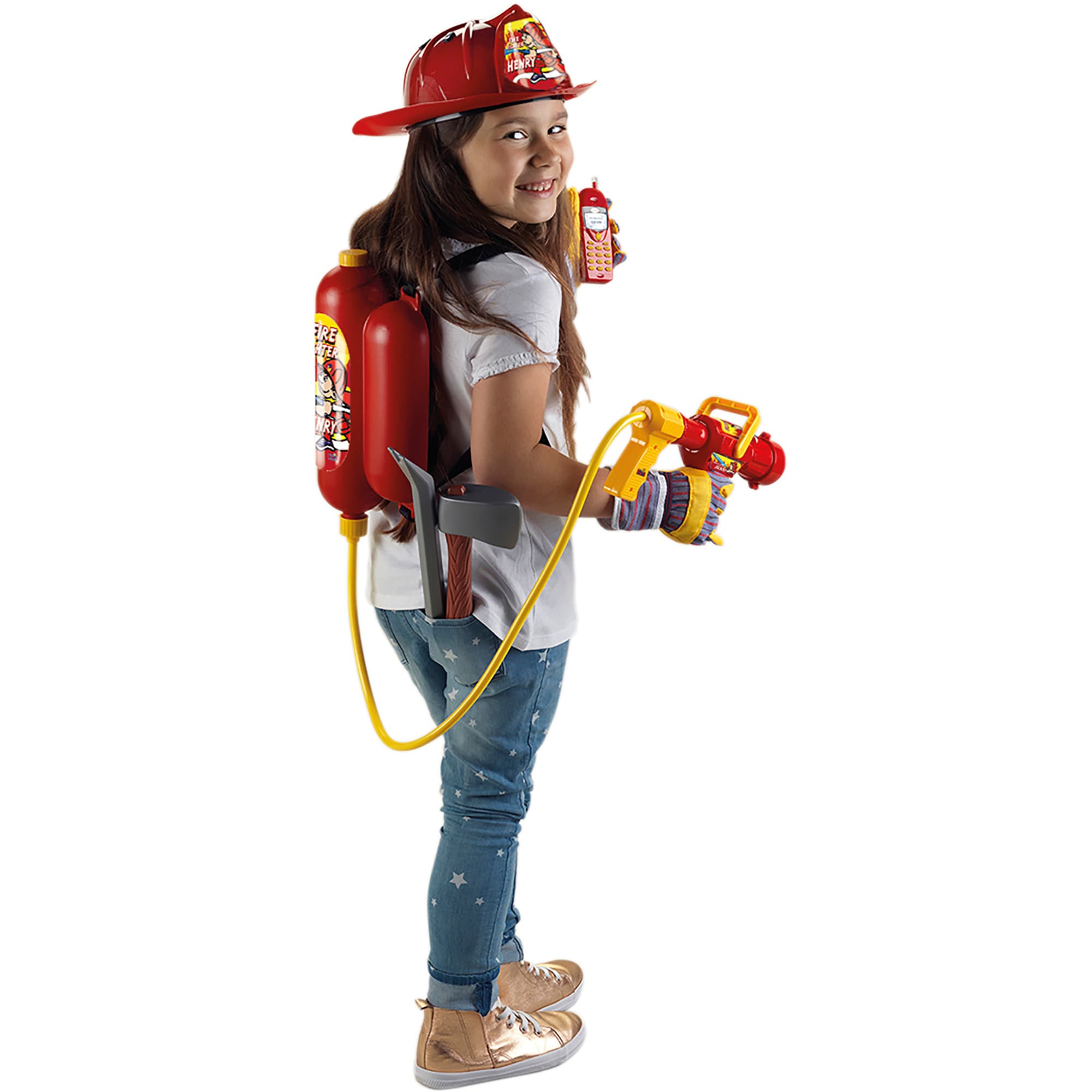 Theo Klein Rollenspiel Fire Fighter Henry Feuerwehrspritze
