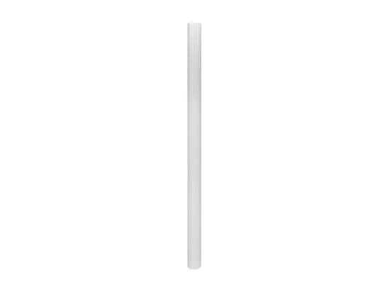 Paravent décoratif avec support non tissé bambou blanc Kyca