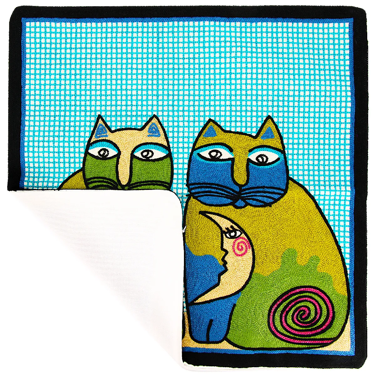 AVIZAR Lot 2 Housses Coussin 45x45cm