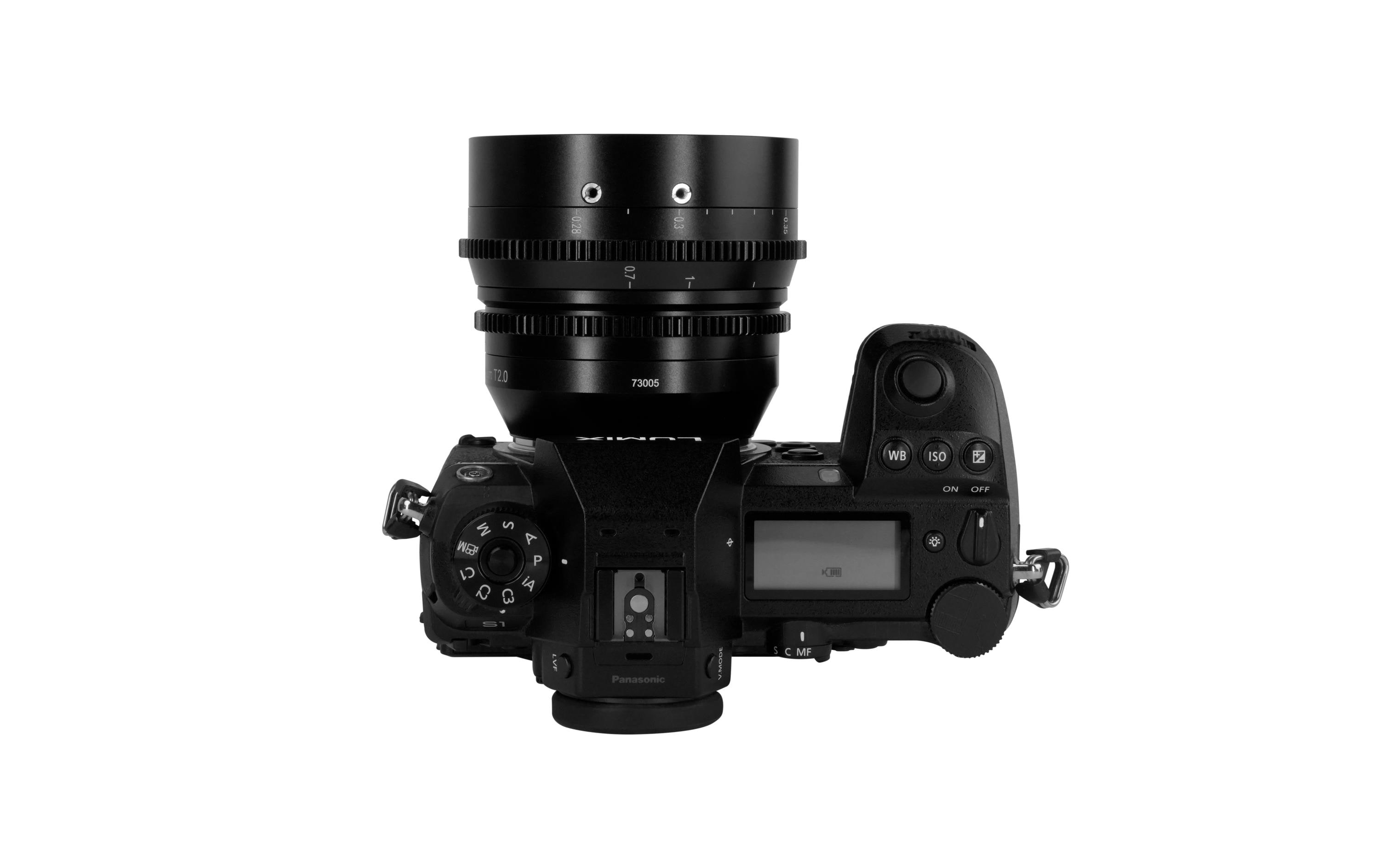 Festbrennweite 35mm T2.0 – L-Mount<br>Vollformat Filmobjektiv für spiegellose Kameras