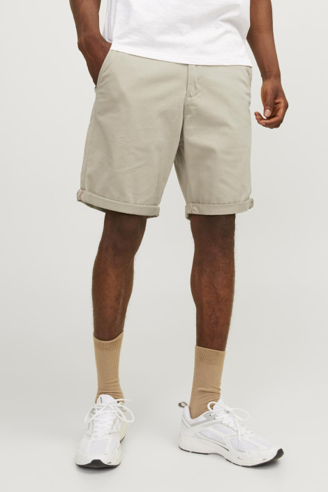Jack & Jones beige heren korte broek