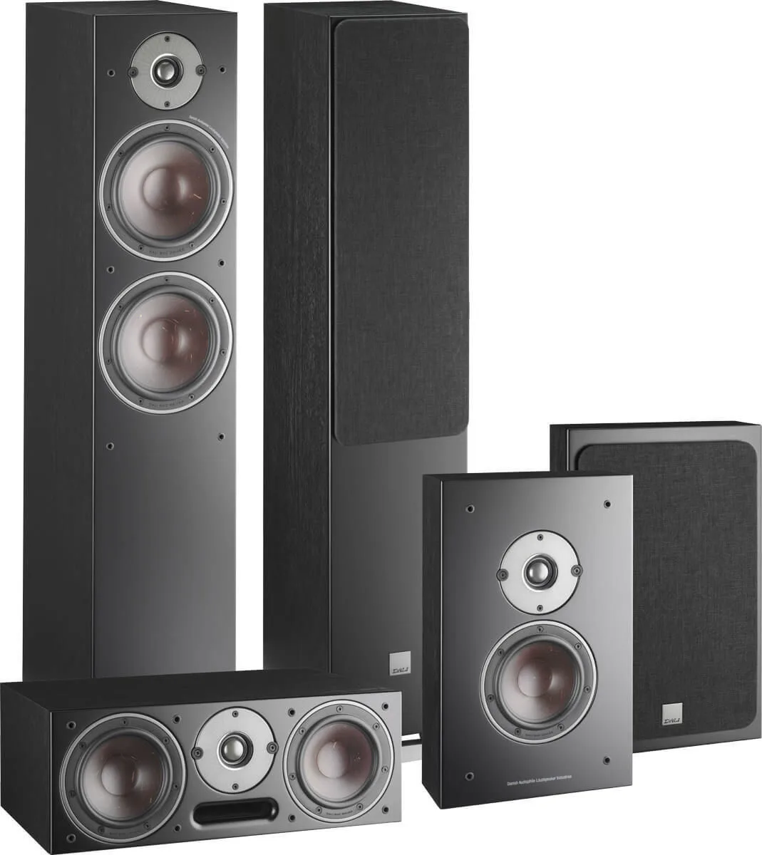 Dali Oberon 7 HCM 5.0 Noir Packs enceintes grand spectacle