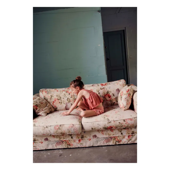 Emile et Ida Short Vichy | Rose