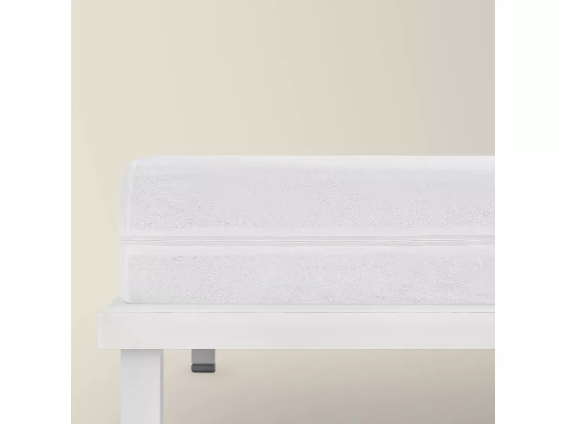 Housse de matelas en coton éponge élastique respirant