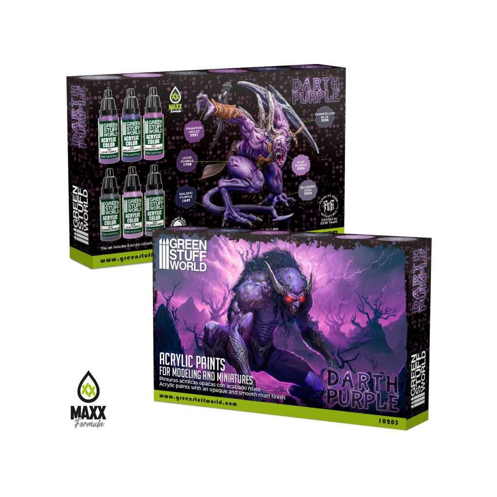 Set de Peintures - Darth Purple
