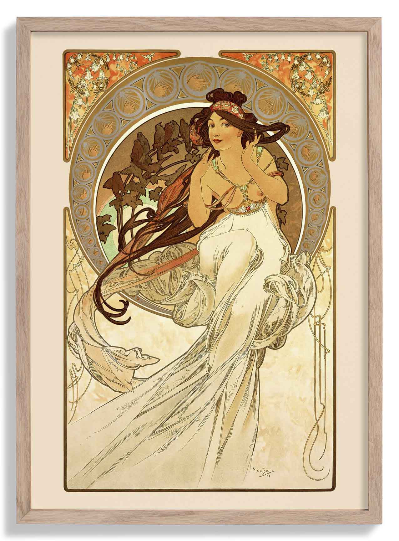 Die Kunst Musik von Alphonse Mucha