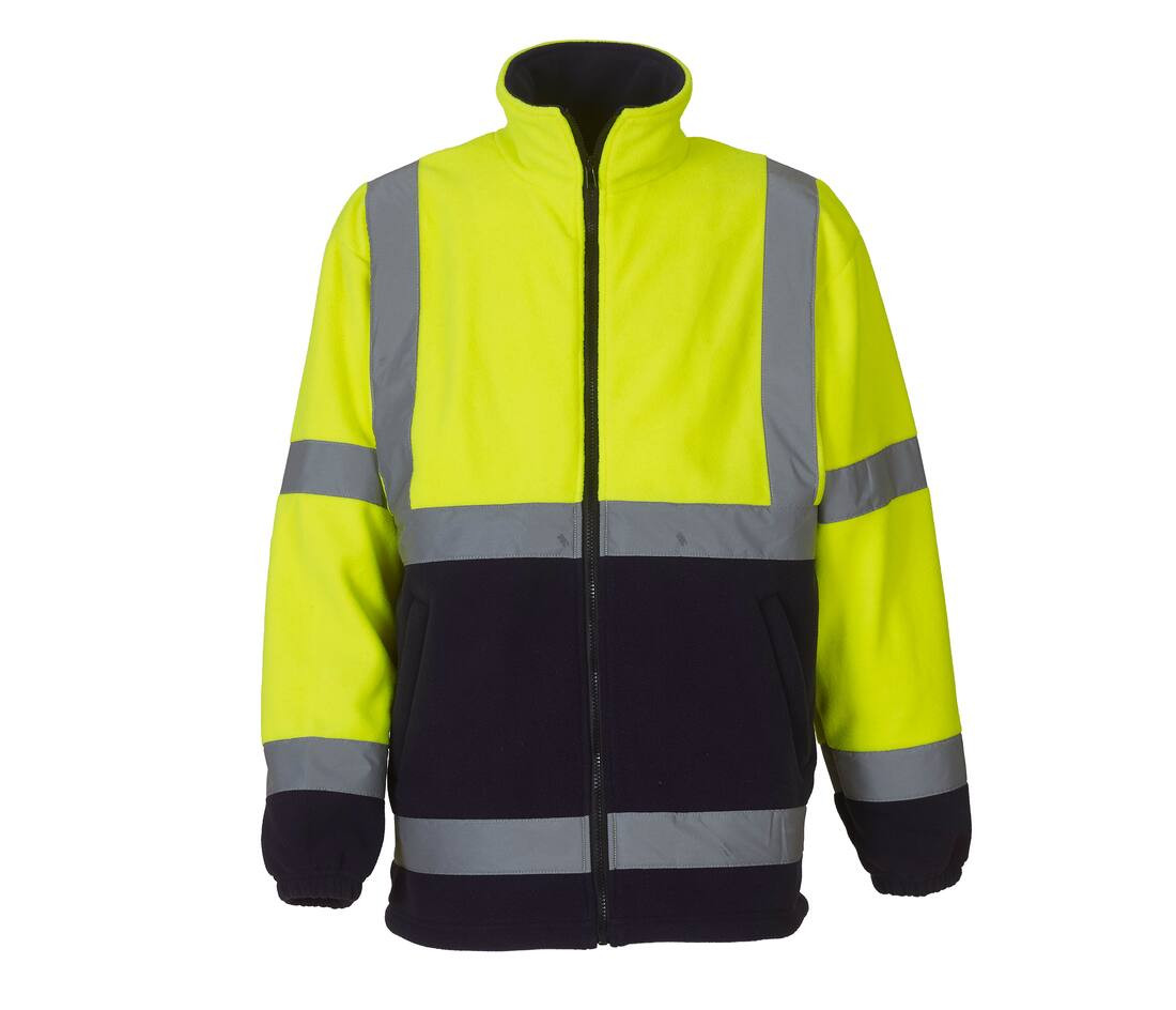 Yoko YKK08 - Veste Polaire Épaisse Haute Visibilité