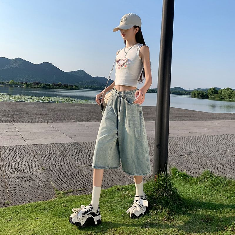 Denimot - Denim Jorts met lage taille