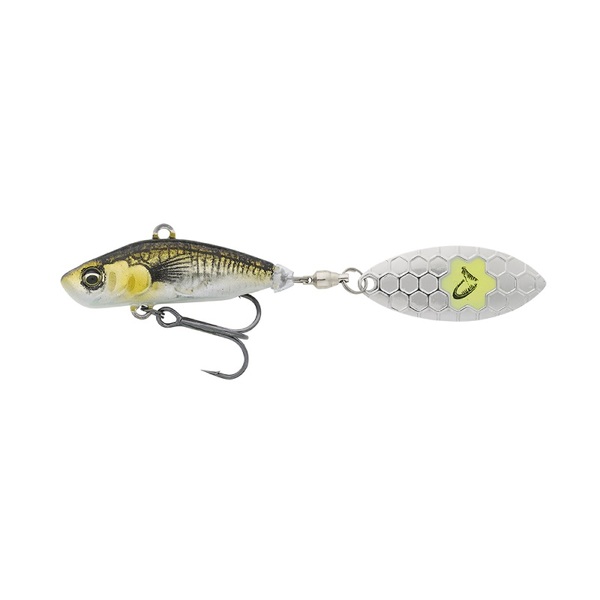 Leurre Savage Gear 3D Sticklebait Tailspin 7,3cm 13gr Sinking Spinner