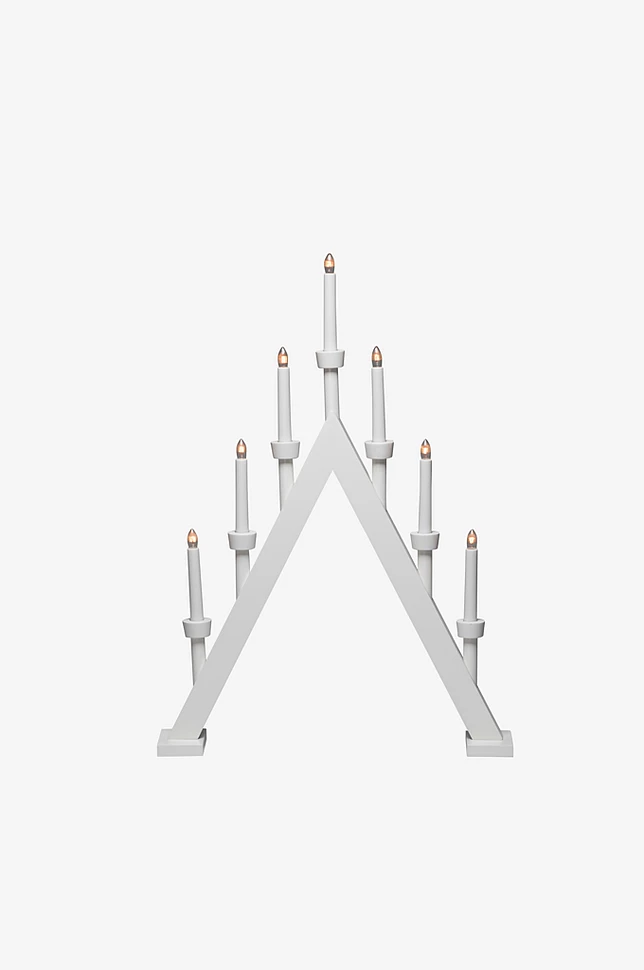 El-lysestake 7 lys tre 65 cm