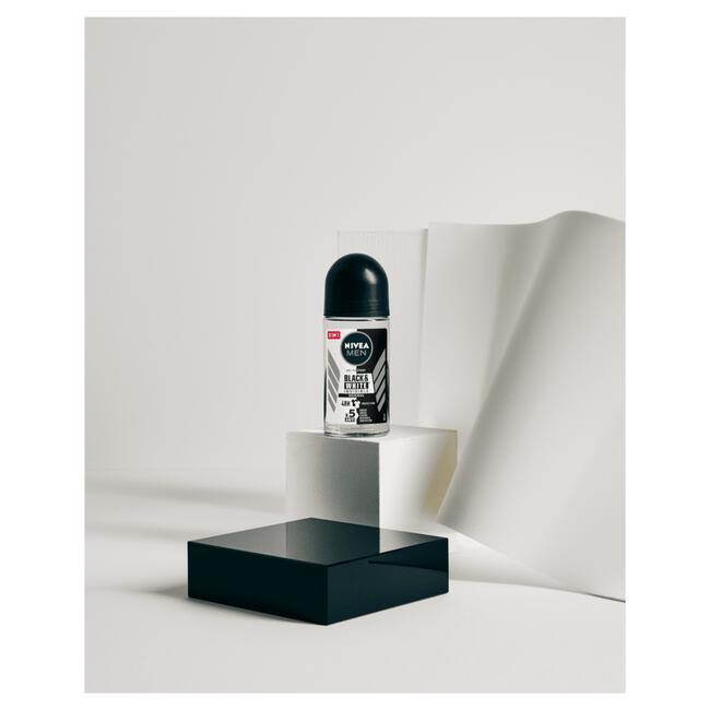 NIVEA MEN Black & White Invisible Original Deodorant Roller 50 ML