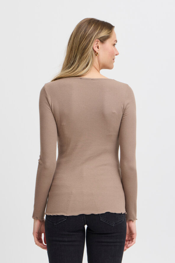 Fransa FRHIZAMOND TEE 25 Walnut