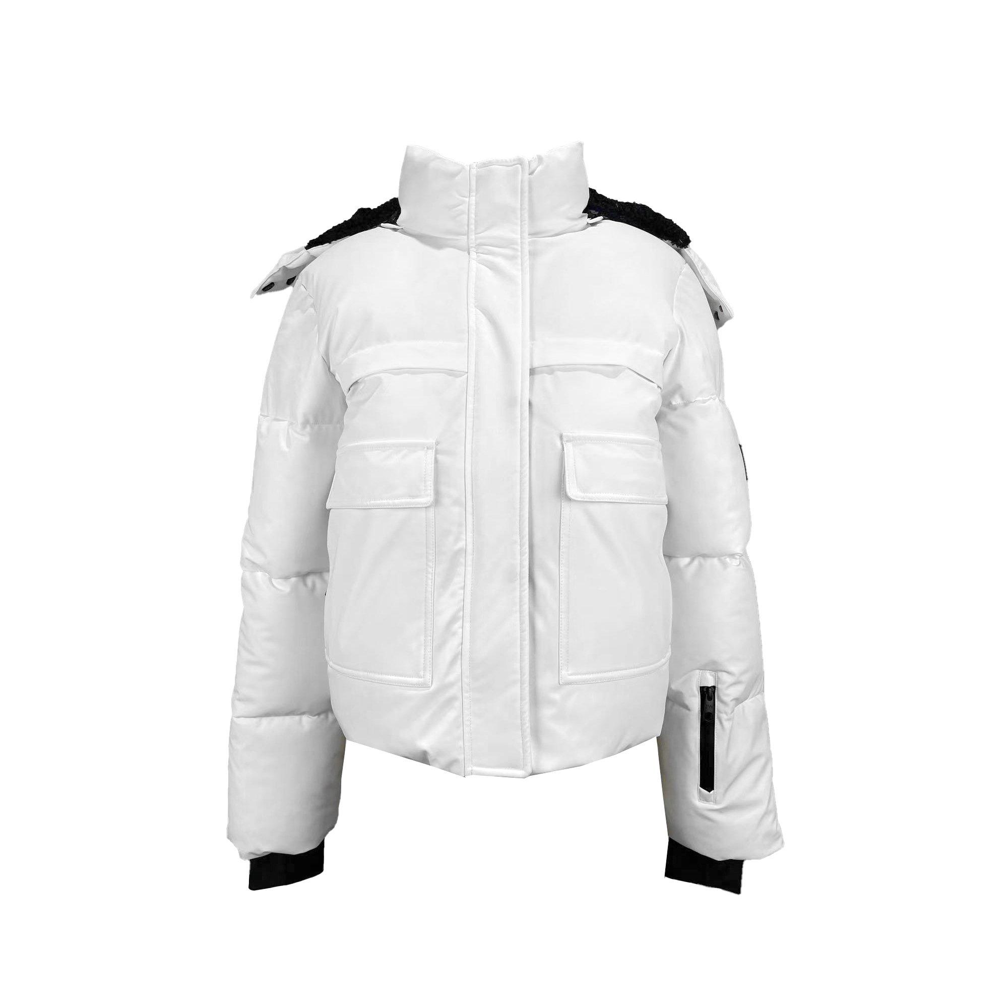 Jack Wills JW Cropped Puffer Jacket