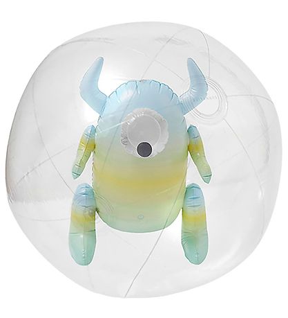 SunnyLife Bådebold - 32 cm - 3D - Monty The Monster