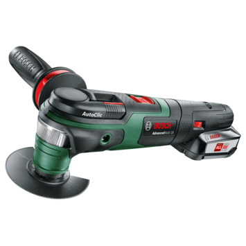 Bosch 18V multitool Advanced (Incl. 2.5Ah accu   lader)