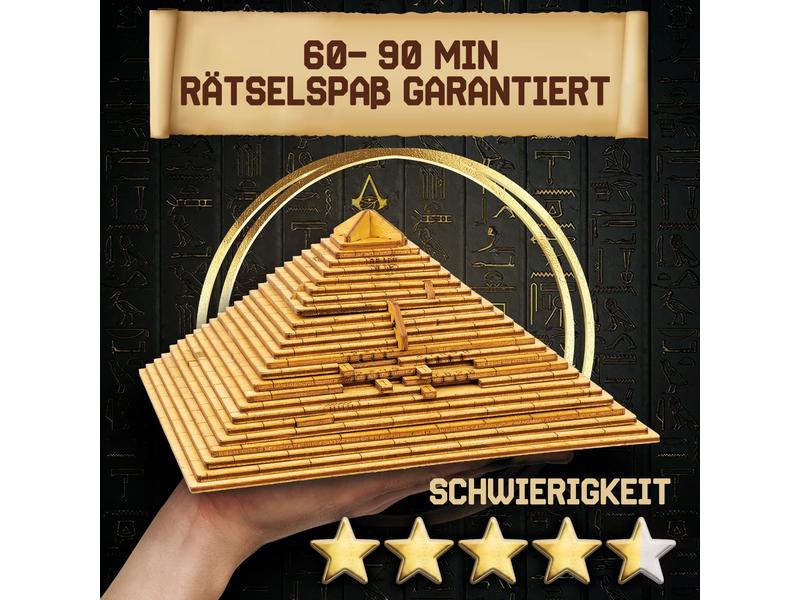 Escape Welt Rätselspiel Quest Pyramide Ein spannendes Escape-Spiel als kompakte Puzzle-Box aus Holz