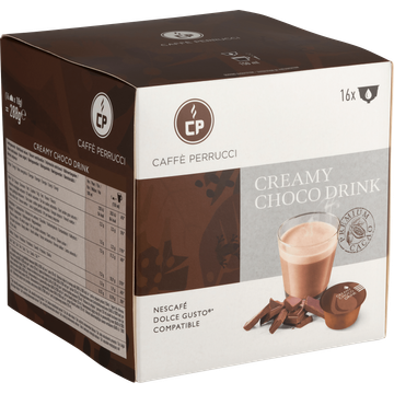 Caffè Perrucci Creamy Choco Drink 16 x 18 g