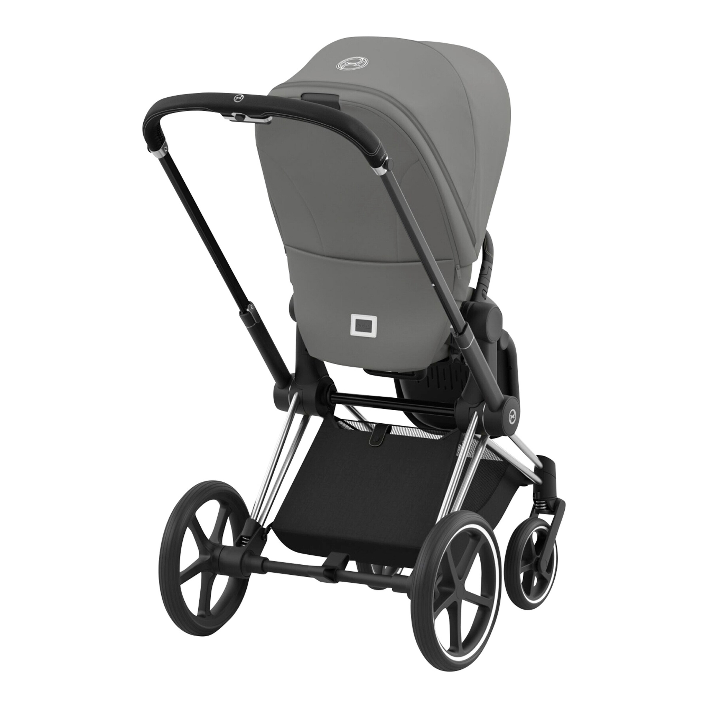 Cybex - PLATINUM Kombikinderwagen PRIAM Comfort Bundle chrome black / mirage grey