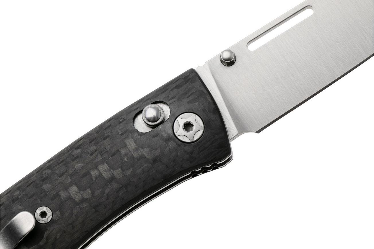 LionSteel NiNi NN1 CF M390 Satin, Full Carbon Fiber, zakmes, Gianni Pauletta design