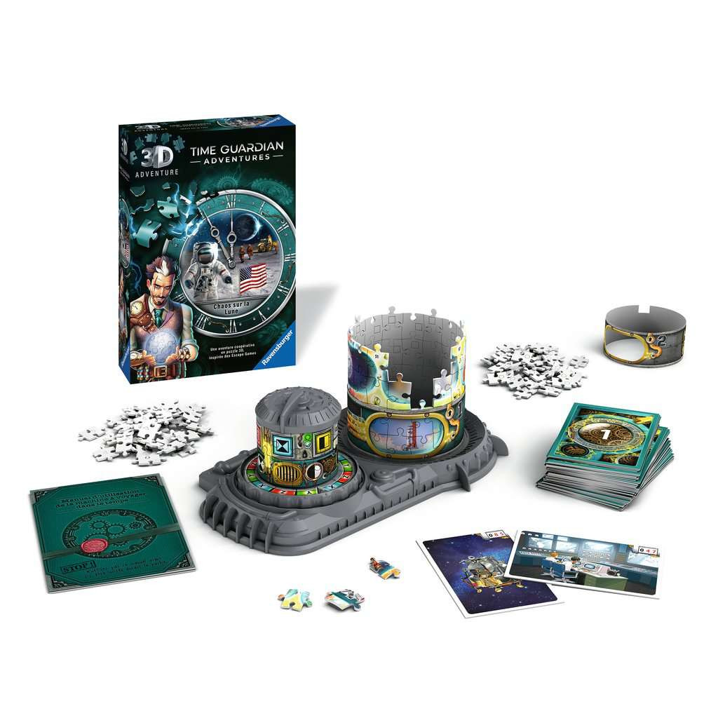 Puzzle 3D - Time Guardian Adventures: Chaos sur la Lune