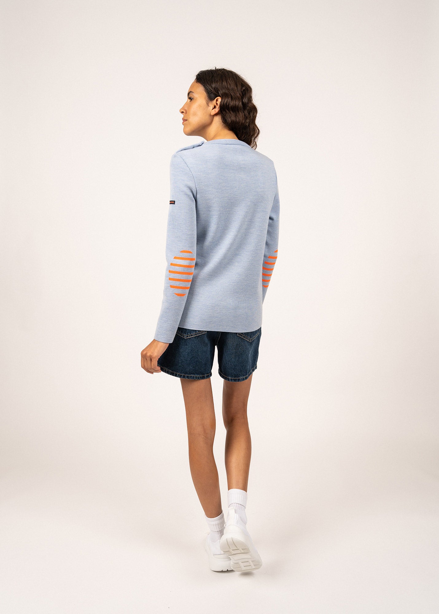 Pull marin uni Brégançon