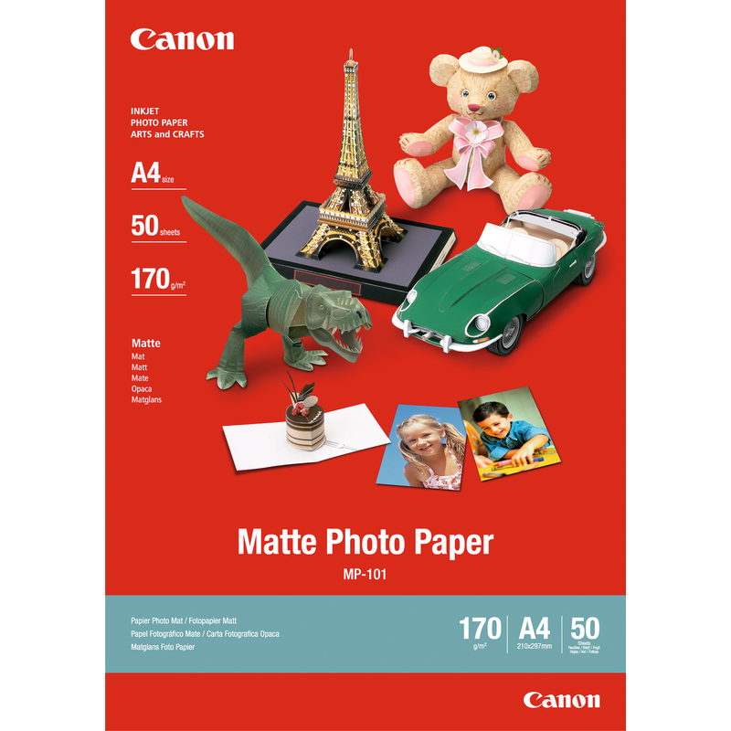 Canon Matt Fotopapier, A4, 170 g/m², matt