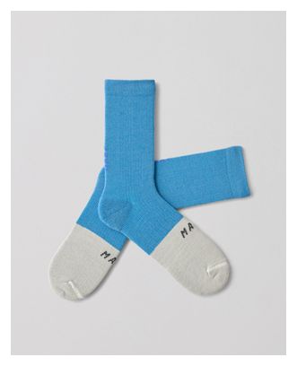 Chaussettes Maap Division Merino Bleu