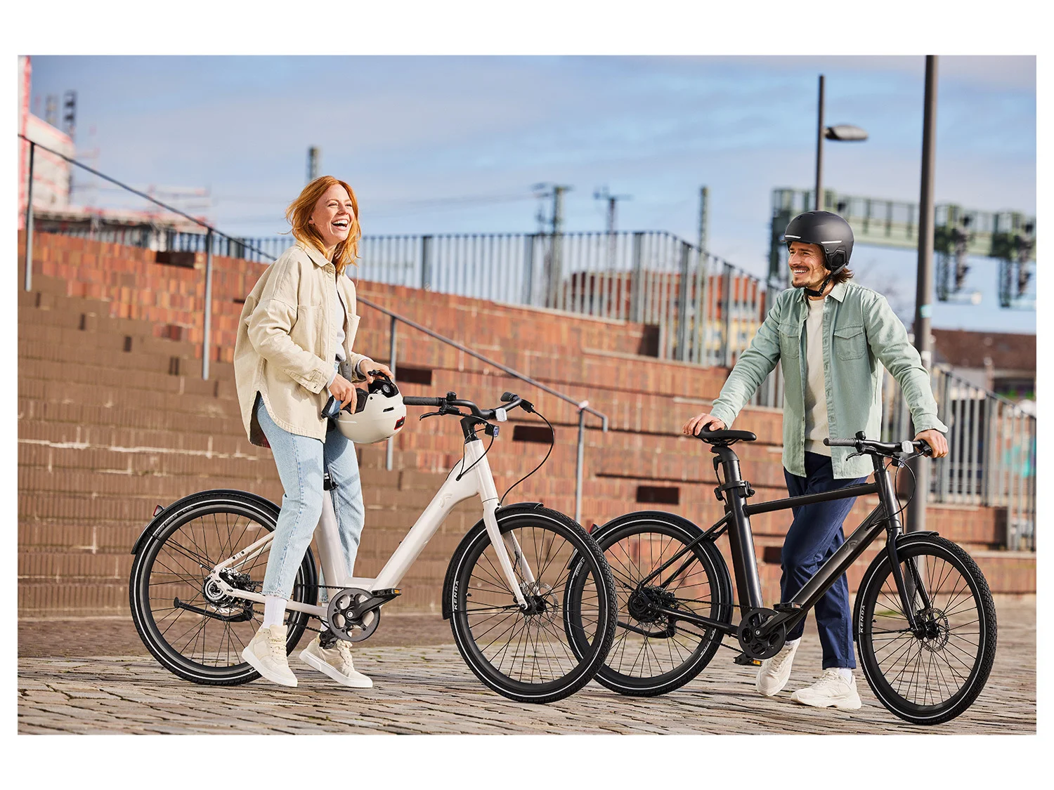 CRIVIT Bicicleta Elétrica Urbana Y