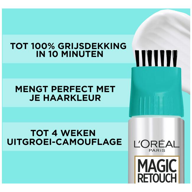 L'Oréal Paris Magic Retouch Permanente Haarverf 4 Middenbruin