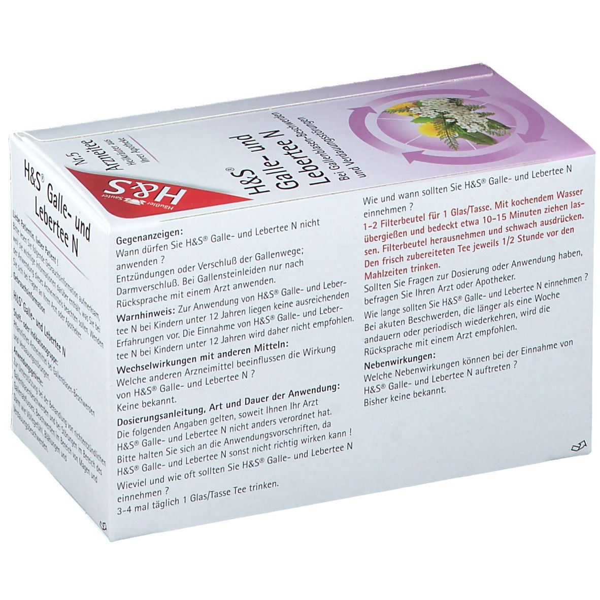 H&S Galle- und Lebertee N Nr. 5