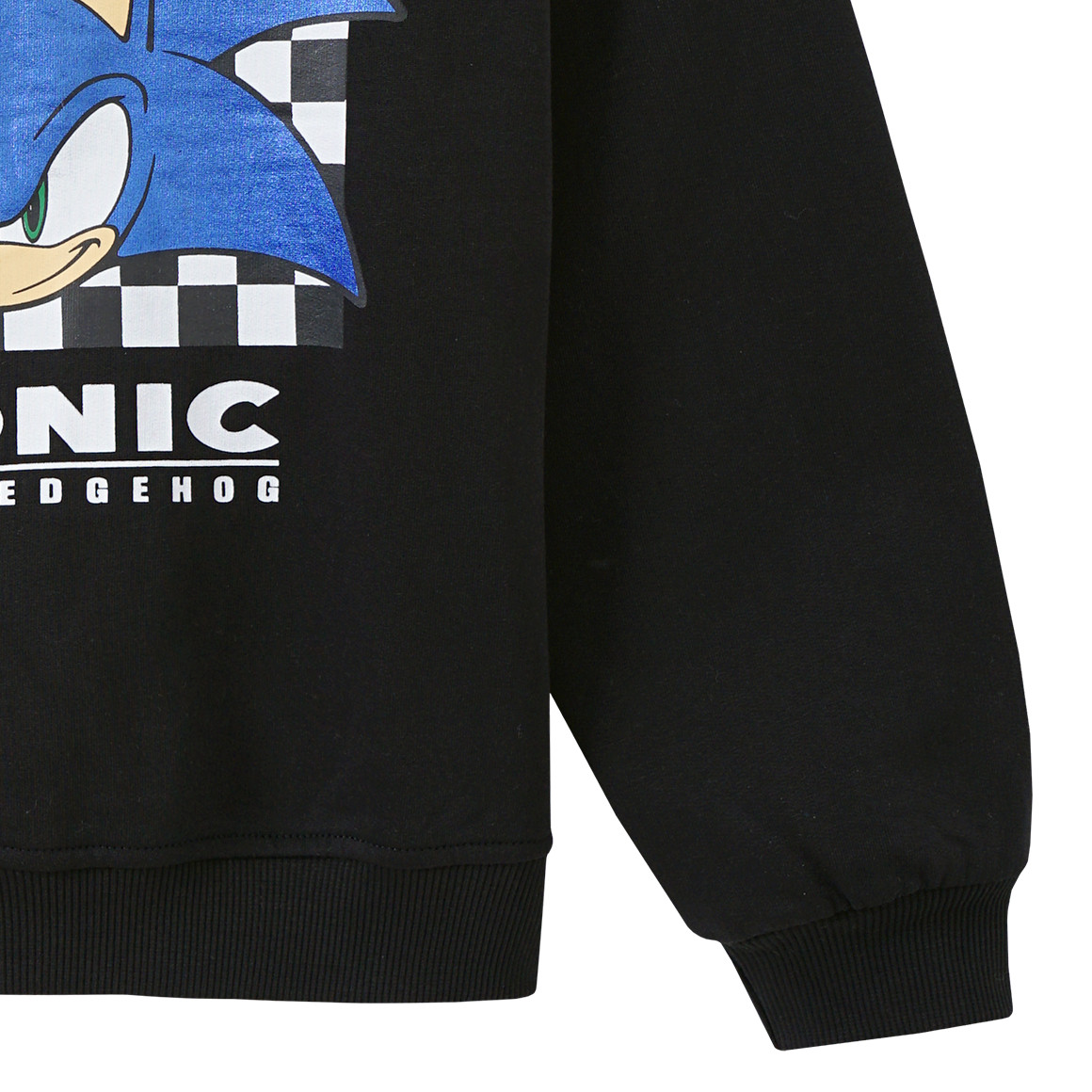 Topolino Sonic Sweatshirt mit Print schwarz