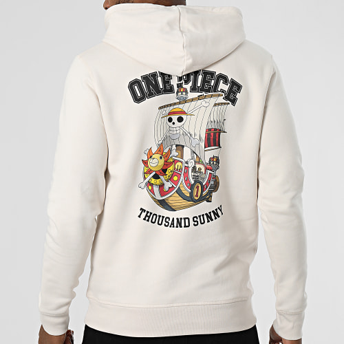 Sweat Capuche Sunny Beige