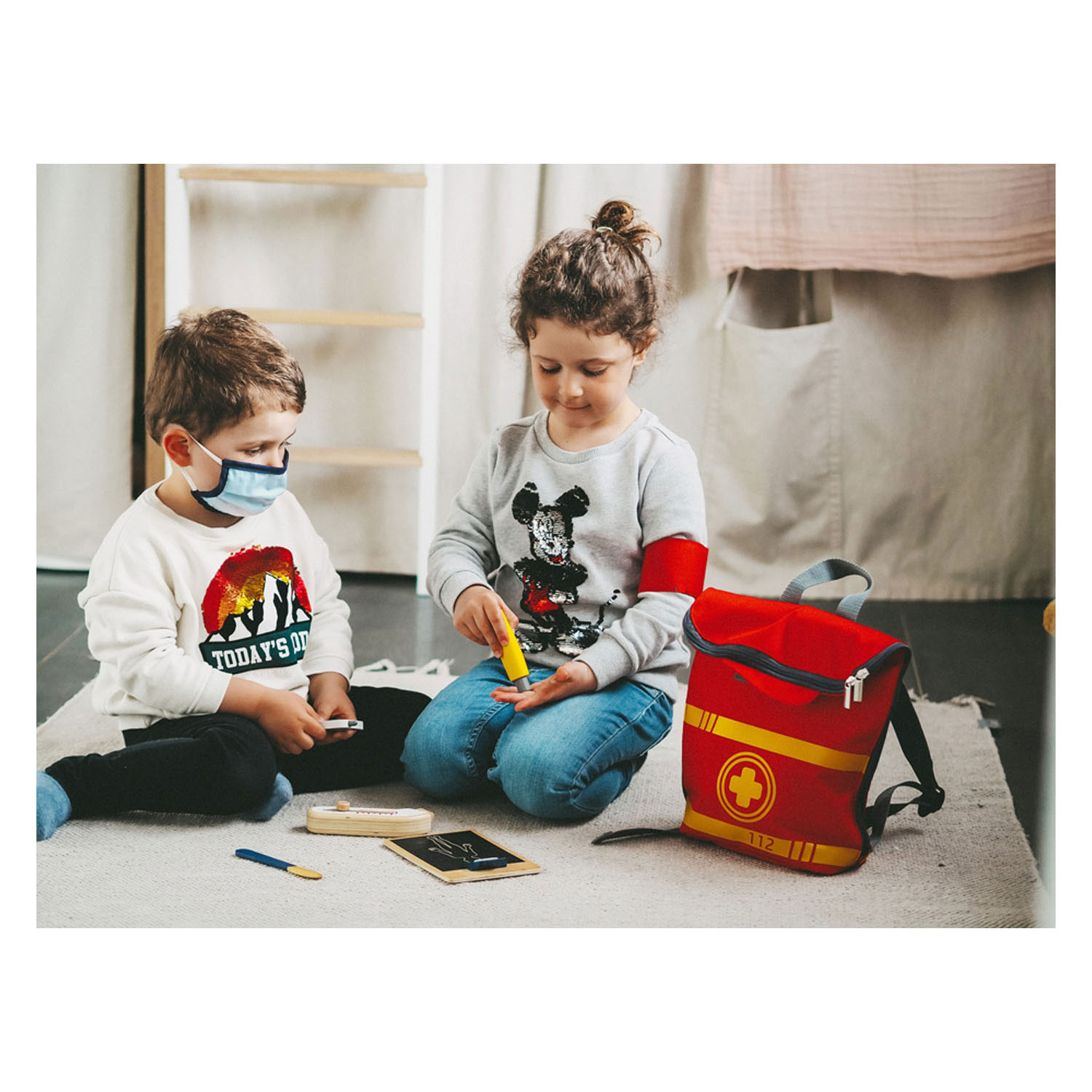 Small Foot-Eerste Hulp Dokters Rugzak
