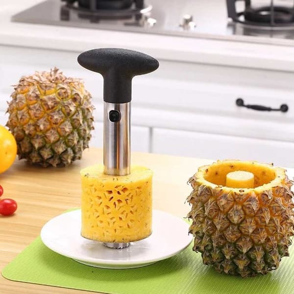 Ananas kuttere og skalcere av metall