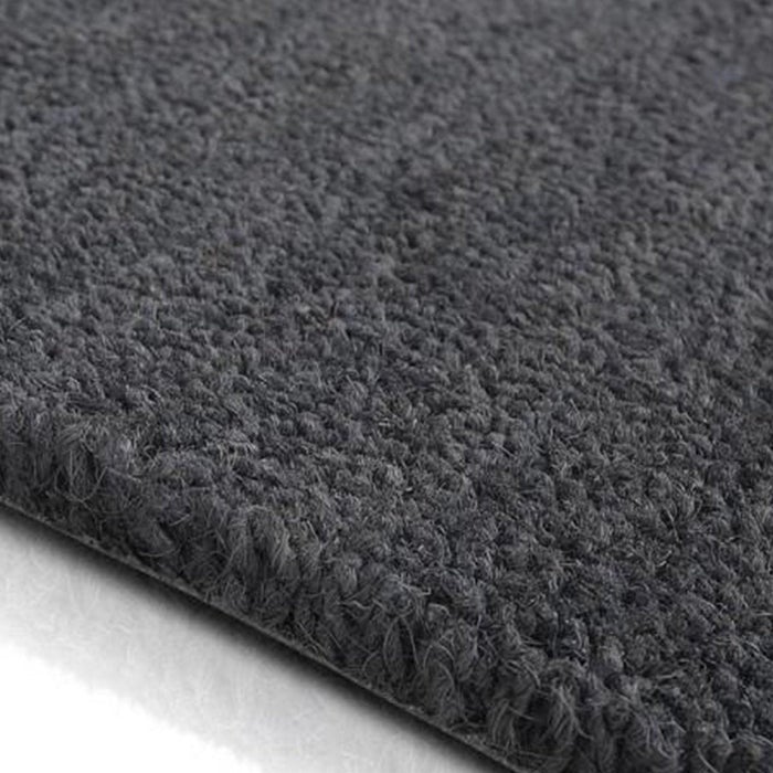 Deurmat van kokosnoot - Deurmat van kokosnoot - Deurmat voor voordeur - Grijs / 17 mm - 40 x 60 cm