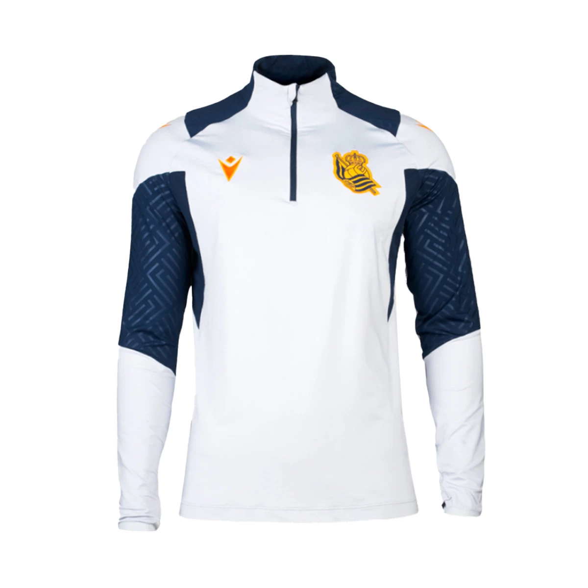 Sweatshirt Macron Real Sociedad Training 2023-2024 Criança
