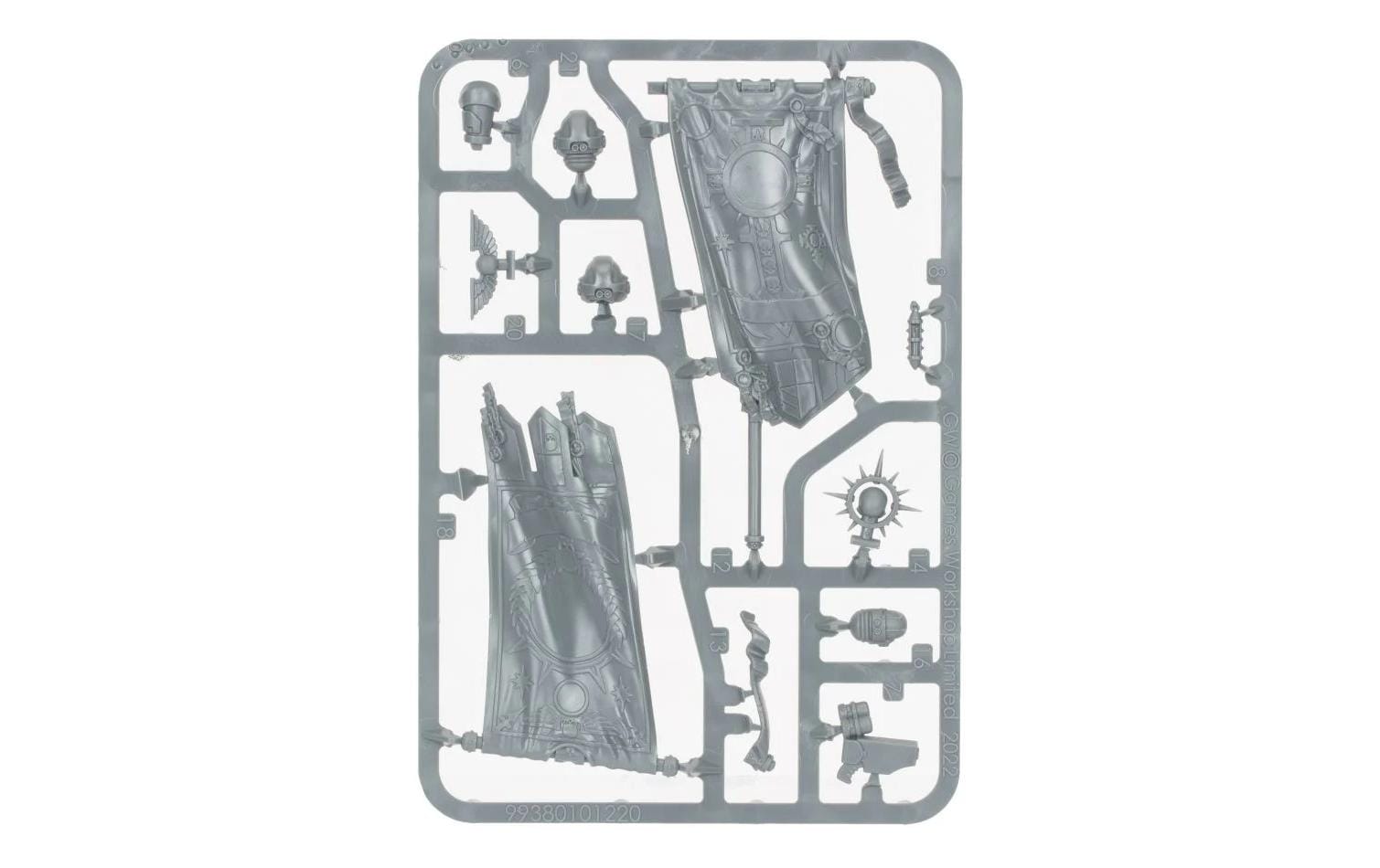 Figur Warhammer 40.000 Primaris-StandartenträgerWarhammer 40K Space Marines Primaris Ancient