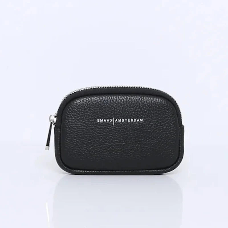 Smaak Amsterdam Miller Ritsportemonnee Black