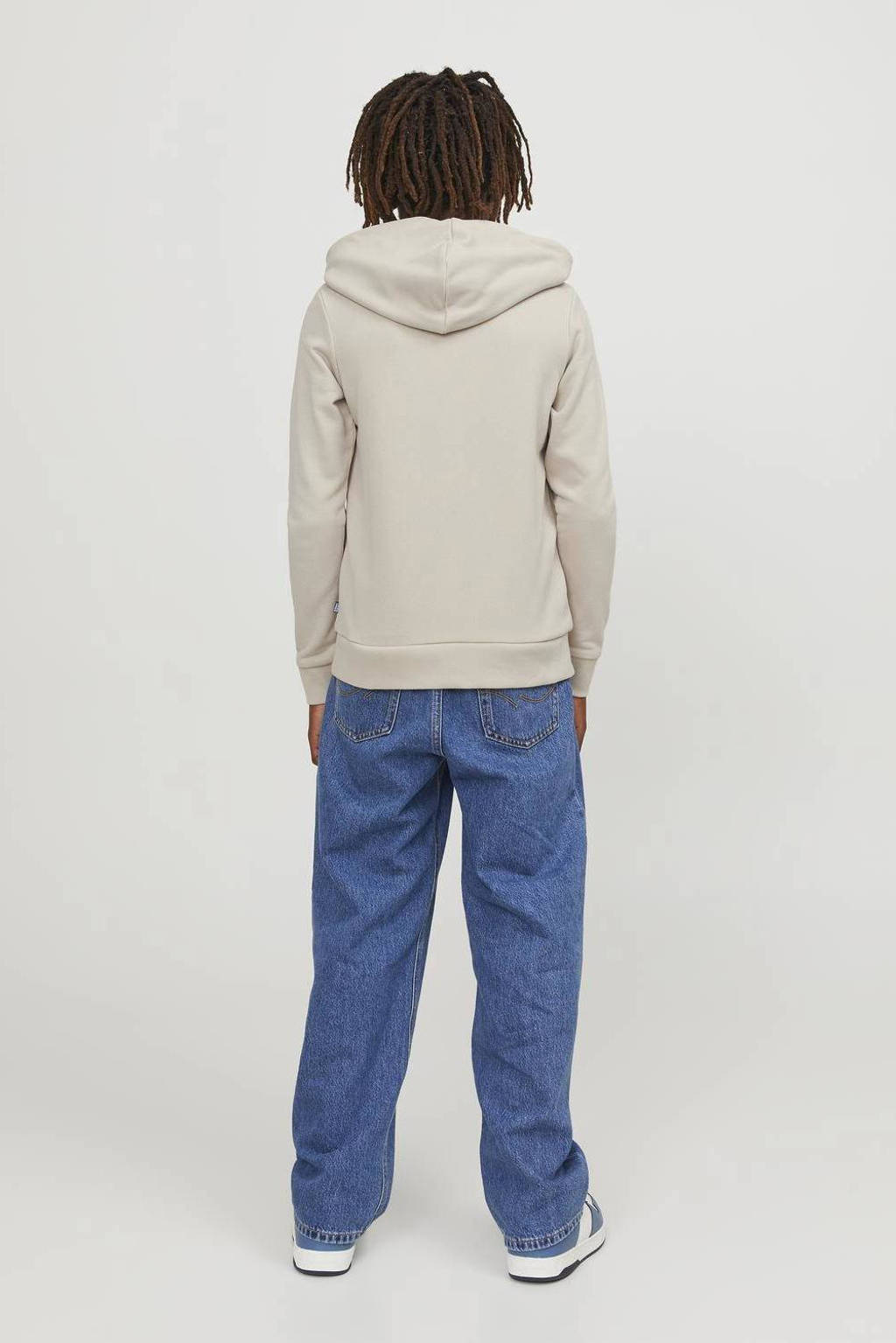 JACK & JONES hoodie JJEBRADLEYecru