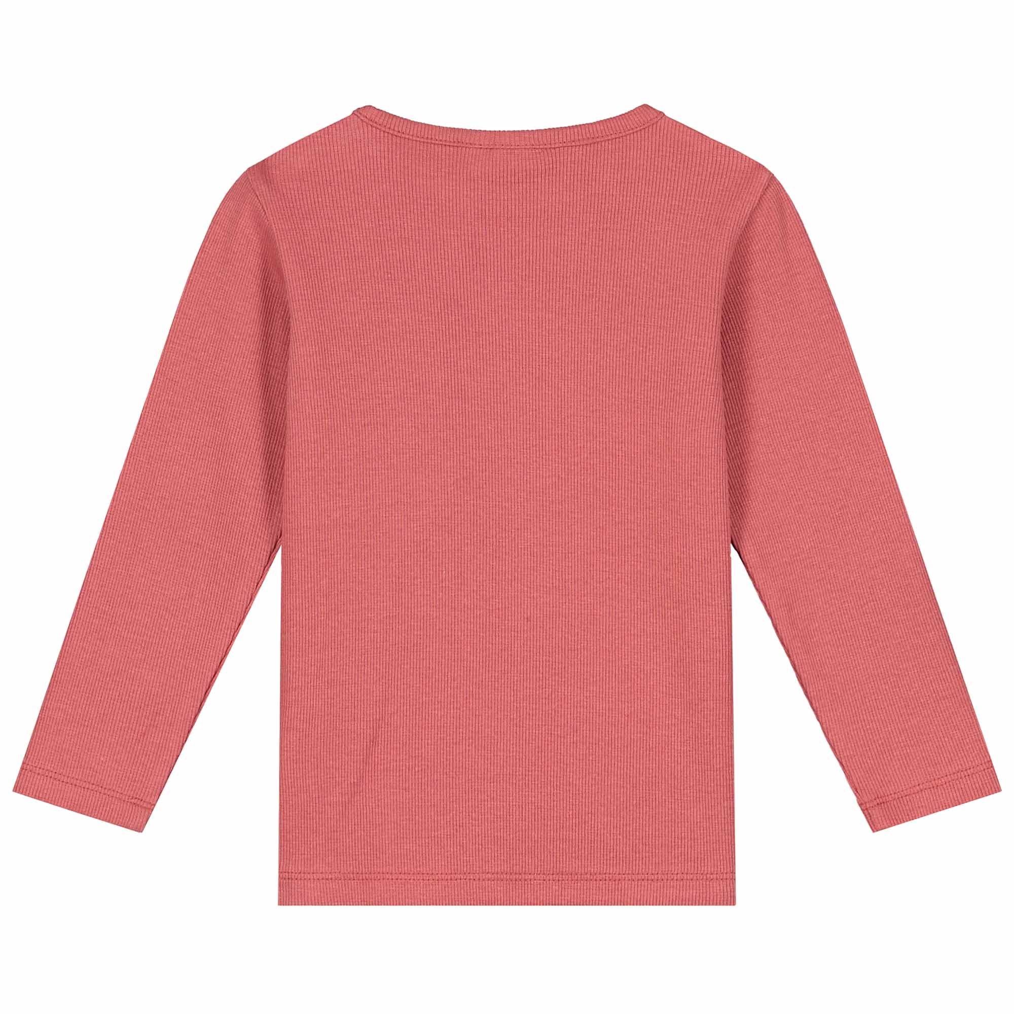 Prénatal baby shirt lange mouwen effen rood