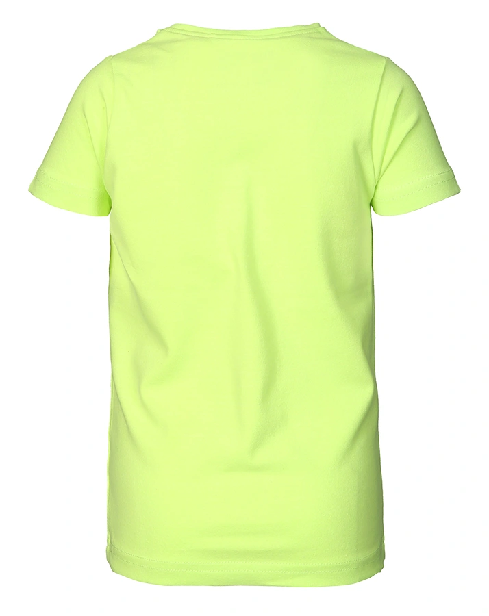 T-Shirt HAPPY DAYS in neon grün