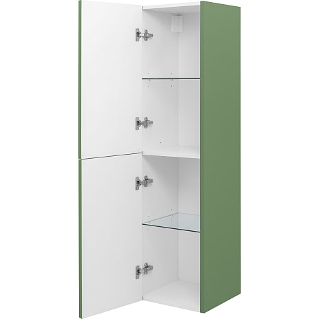 Bakkedahl højskab 139 cm - støvet grøn